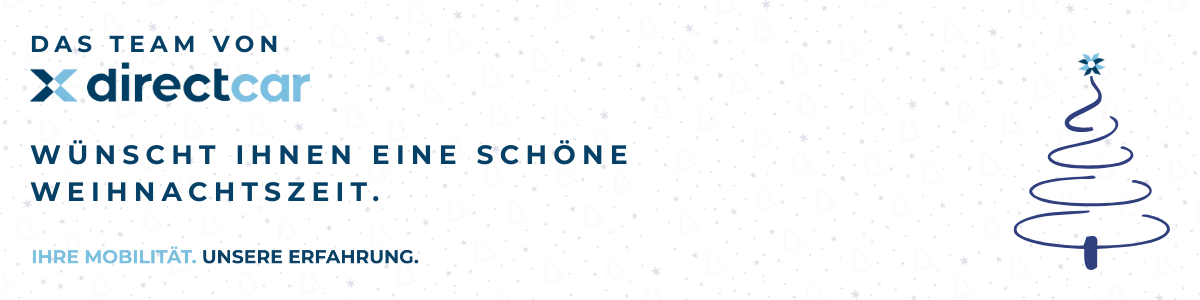 Das Team von directcar wünscht Frohe Weihnachten